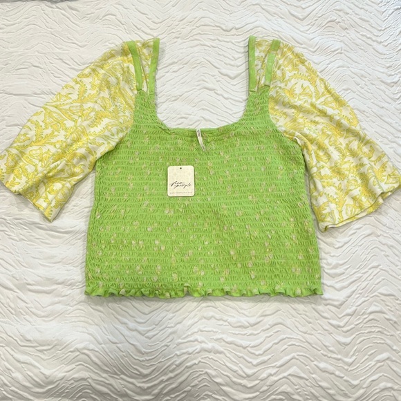 Free People Marigold Top Size(M) - Picture 1 of 6